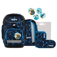 ERGOBAG 01298-90390-10 Schulranzen-Set Bärassic Garden pack, Blau von Ergobag