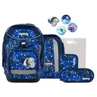 ERGOBAG 01298-90395-10 Schulranzen-Set OzeanBärwohner pack, Blau von Ergobag