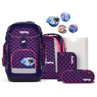 ERGOBAG 01299-900K2-11 Schulranzen-Set PerlentauchBär maxi, Pink, Lila von Ergobag