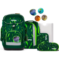 ERGOBAG 01299-90196-10 Maxi 6-teiliges Schulrucksack-Set Bärtastisch, grün ERGOBAG 01299-90196-10 Maxi 6-teiliges Schulrucksack-Set Bärtastisch, grün von Ergobag