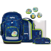 ERGOBAG 01299-90352-10 Maxi 6-teiliges Schulrucksack-Set SpitzenreitBär, dunkelblau ERGOBAG 01299-90352-10 Maxi 6-teiliges Schulrucksack-Set SpitzenreitBär, dunkelblau von Ergobag