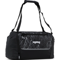 ERGOBAG 01506-900Z6-10 Super ReflektBär Sporttasche, Weiß, Schwarz von Ergobag