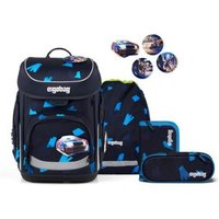ERGOBAG 01510-90354-10 Schulranzen-Set VerfolgBärjagd cubo, Blau von Ergobag
