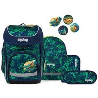 ERGOBAG 01510-90391-10 DrachenbezwingBär cubo, Blau, Grün von Ergobag