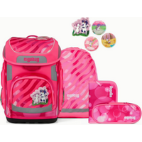 ERGOBAG 01512-90160-10 KuntBärbuntes Einhorn cubo, Pink von Ergobag