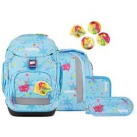 ERGOBAG 01525-90405-10 Schulranzen-Set Bärhext pack, Blau, Bunt von Ergobag