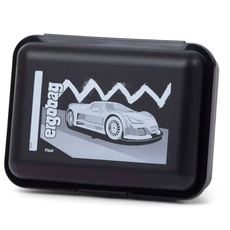 ERGOBAG Brotdose, Ausführung Kunststoff, Ergobag Designs Rennauto von Ergobag