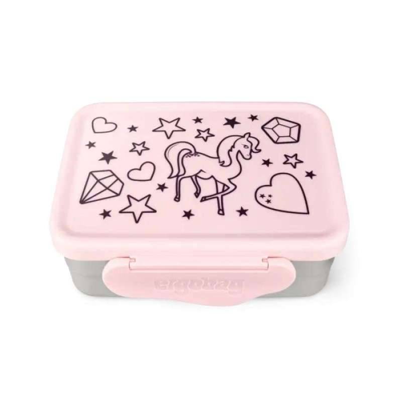 ERGOBAG Brotdose Edelstahl, Ergobag Designs Rosa 2 von Ergobag