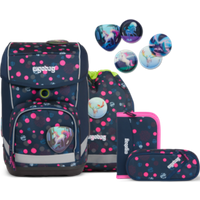 ERGOBAG ERG-CSE-001-A18 cubo Schulranzen-Set PhantBärsiewelt special edition REFLEX GLOW, 5-teilig von Ergobag