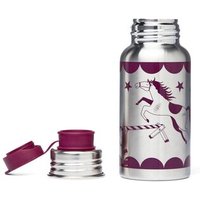 ERGOBAG ERG-EBO-001-001 Edelstahl Trinkflasche Pferdestar, silber von Ergobag