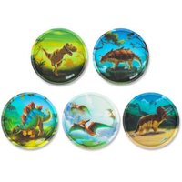 ERGOBAG ERG-KLE-001-081 Kletties-Set Dinosaurier, mehrfarbig, 5 Stück von Ergobag