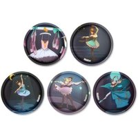 ERGOBAG ERG-KLE-001-100 Kletties-Set Balletttänzerin, mehrfarbig, 5 Stück von Ergobag