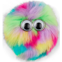 ERGOBAG KLE-CFU-001-008 Flausch-Klettie Pink-Grün von Ergobag