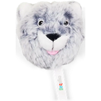 ERGOBAG KLE-FLA-001-001 Plüsch Kletties Husky, grau von Ergobag