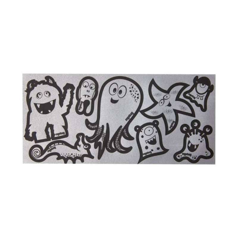ERGOBAG Reflexie Sticker 8 tlg., Ergobag Designs Reflexie-Monster-Sticker von Ergobag
