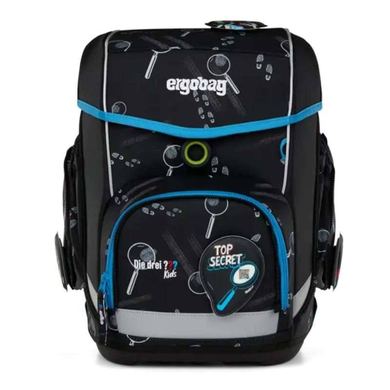 ERGOBAG Schulranzen Set 5 tlg CUBO für Jungen, Ergobag Designs Bärdektiv von Ergobag