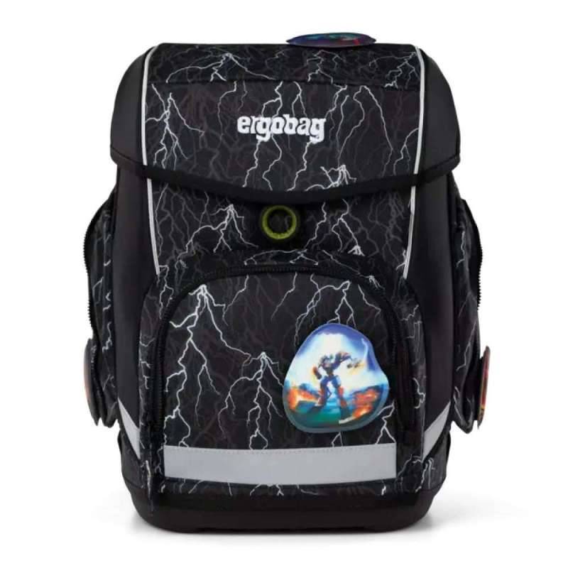 ERGOBAG Schulranzen Set 5 tlg CUBO für Jungen, Ergobag Designs Super ReflektBär von Ergobag