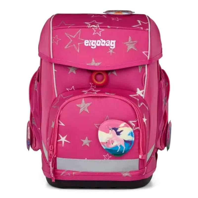 ERGOBAG Schulranzen Set 5 tlg CUBO für Mädchen, Ergobag Designs SternzauBär von Ergobag