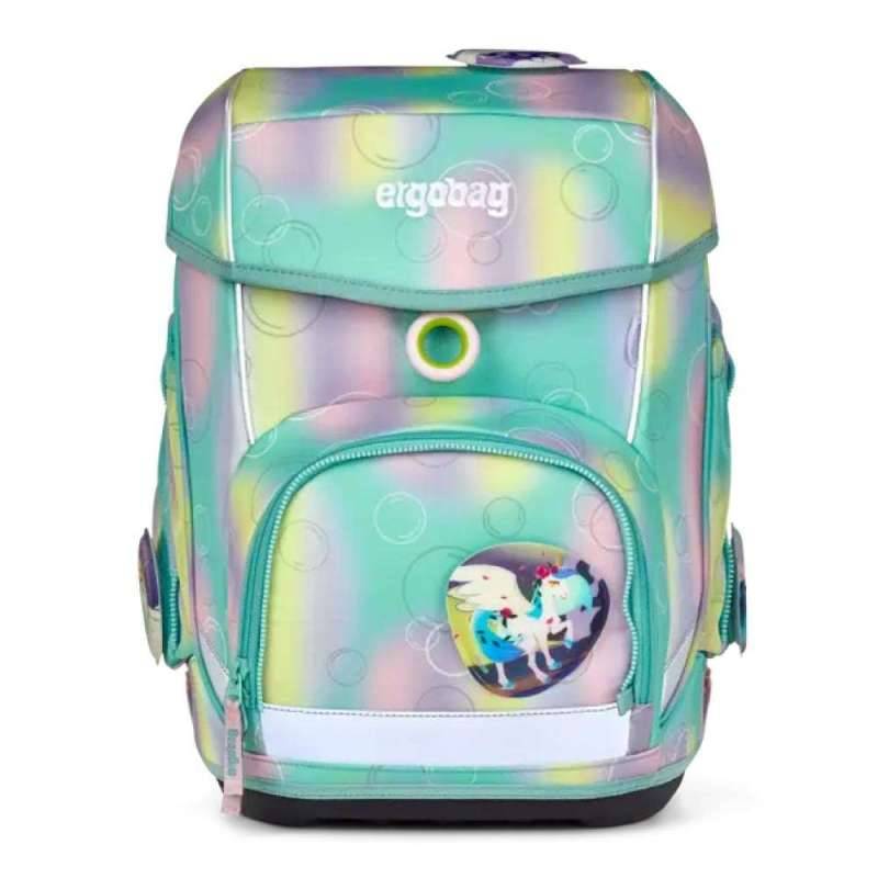 ERGOBAG Schulranzen Set 5 tlg CUBO für Mädchen, Ergobag Designs ZauBärwelt von Ergobag