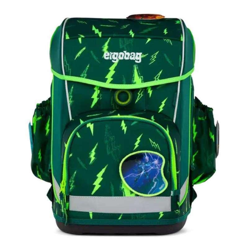 ERGOBAG Schulranzen Set 6 tlg CUBO LIGHT für Jungen, Ergobag Designs Bärtastisch von Ergobag