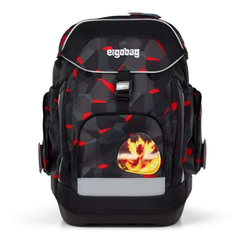 ERGOBAG Schulrucksack Set 6 tlg MAXI für Jungen, Ergobag Designs TaekBärdo von Ergobag