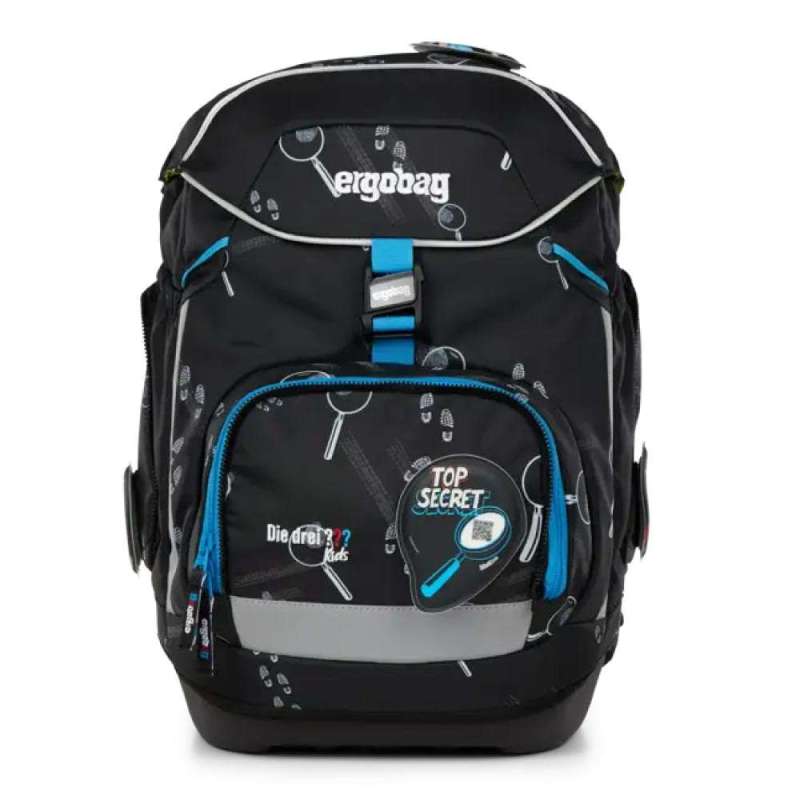 ERGOBAG Schulrucksack Set 6 tlg PACK für Jungen, Ergobag Designs Bärdektiv von Ergobag