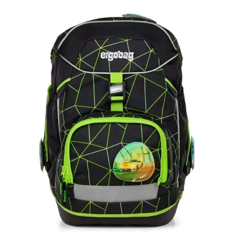 ERGOBAG Schulrucksack Set 6 tlg PACK für Jungen, Ergobag Designs CyBär Race ERGOBAG Schulrucksack Set 6 tlg PACK für Jungen, Ergobag Designs CyBär Race von Ergobag