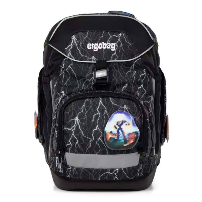 ERGOBAG Schulrucksack Set 6 tlg PACK für Jungen, Ergobag Designs Super ReflektBär von Ergobag