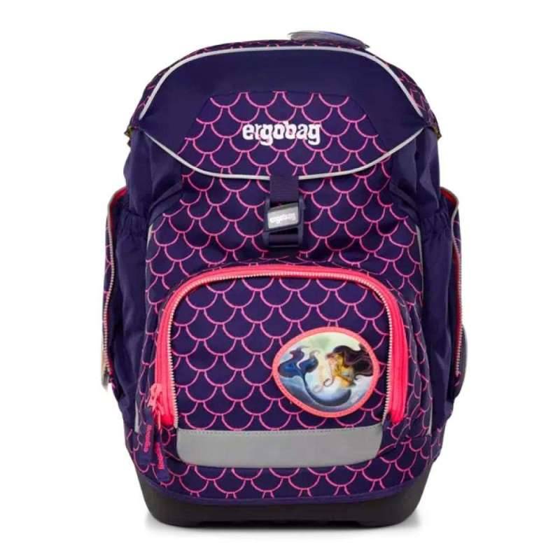 ERGOBAG Schulrucksack Set 6 tlg PACK für Mädchen, Ergobag Designs PerlentauchBär von Ergobag