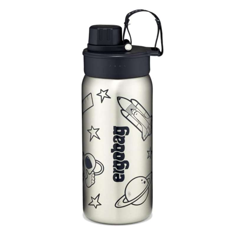 ERGOBAG Trinkflasche, Ausführung Edelstahl, Ergobag Designs Black ERGOBAG Trinkflasche, Ausführung Edelstahl, Ergobag Designs Black von Ergobag