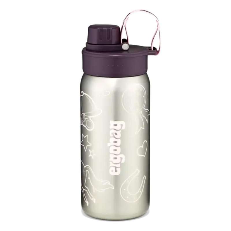ERGOBAG Trinkflasche, Ausführung Edelstahl, Ergobag Designs Lila ERGOBAG Trinkflasche, Ausführung Edelstahl, Ergobag Designs Lila von Ergobag