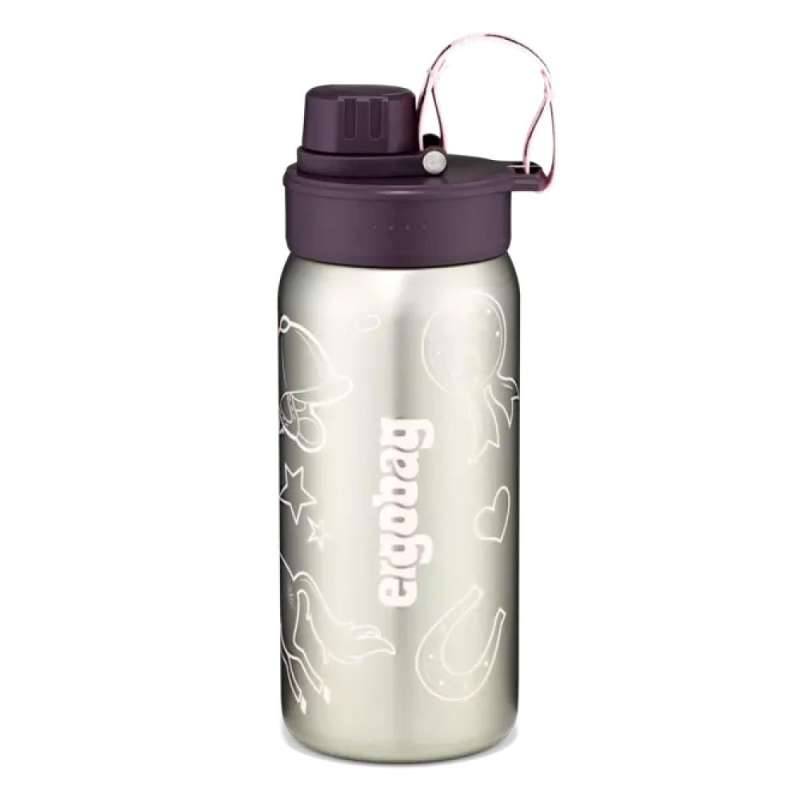 ERGOBAG Trinkflasche, Ausführung Edelstahl, Ergobag Designs Lila von Ergobag