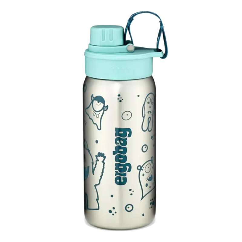 ERGOBAG Trinkflasche, Ausführung Edelstahl, Ergobag Designs Petrol ERGOBAG Trinkflasche, Ausführung Edelstahl, Ergobag Designs Petrol von Ergobag
