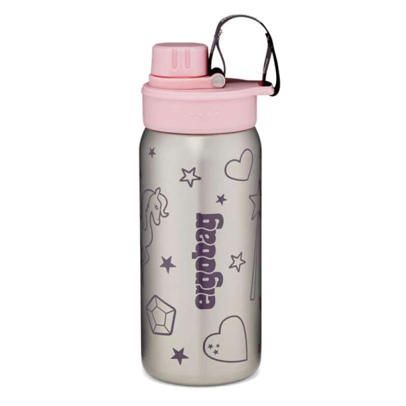 ERGOBAG Trinkflasche, Ausführung Edelstahl, Ergobag Designs Rosa ERGOBAG Trinkflasche, Ausführung Edelstahl, Ergobag Designs Rosa von Ergobag
