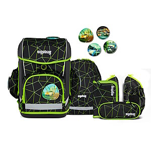 Ergobag Cubo Light CyBär Race Schulranzen Set von Ergobag