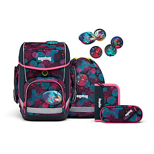 Ergobag Cubo Main KorallBär Schulranzen-Set Ergobag Cubo Main KorallBär Schulranzen-Set von Ergobag
