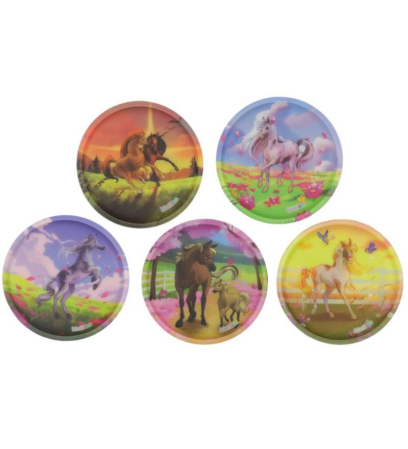 Ergobag Klettverschluss-Anhänger - 5 st. - Ponys - Ergobag - One Size - Sticker Ergobag Klettverschluss-Anhänger - 5 st. - Ponys - Ergobag - One Size - Sticker von Ergobag