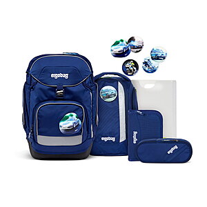 Ergobag Pack Main BlaulichtBär Schulrucksack-Set von Ergobag