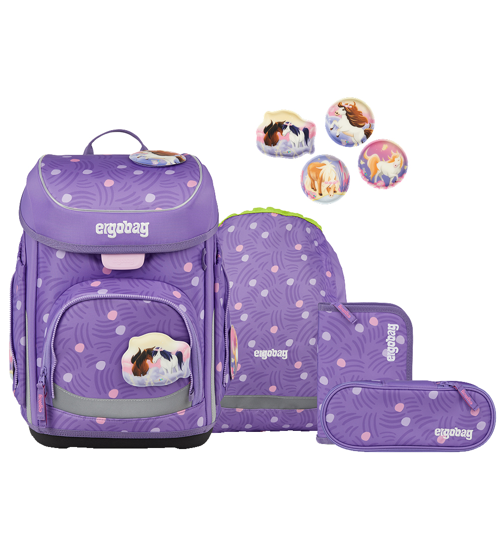 Ergobag Schulranzen-Set - Cubo - Ponybearadise - Ergobag - One Size - Schulranzen Ergobag Schulranzen-Set - Cubo - Ponybearadise - Ergobag - One Size - Schulranzen von Ergobag