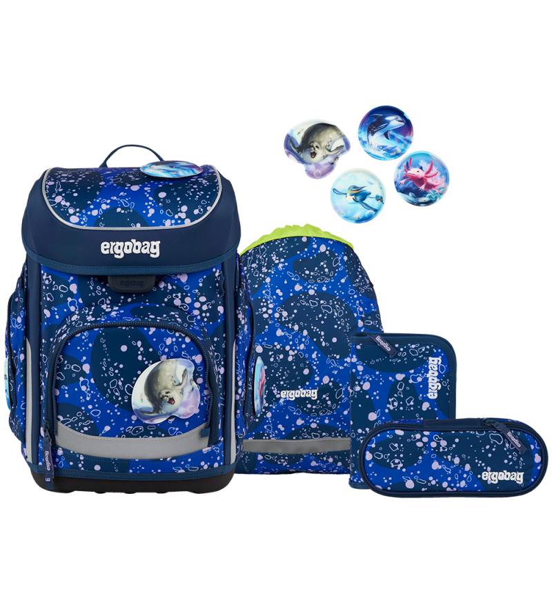 Ergobag Schulranzen-Set - Cubo - UnBearwater - Ergobag - One Size - Schulranzen Ergobag Schulranzen-Set - Cubo - UnBearwater - Ergobag - One Size - Schulranzen von Ergobag
