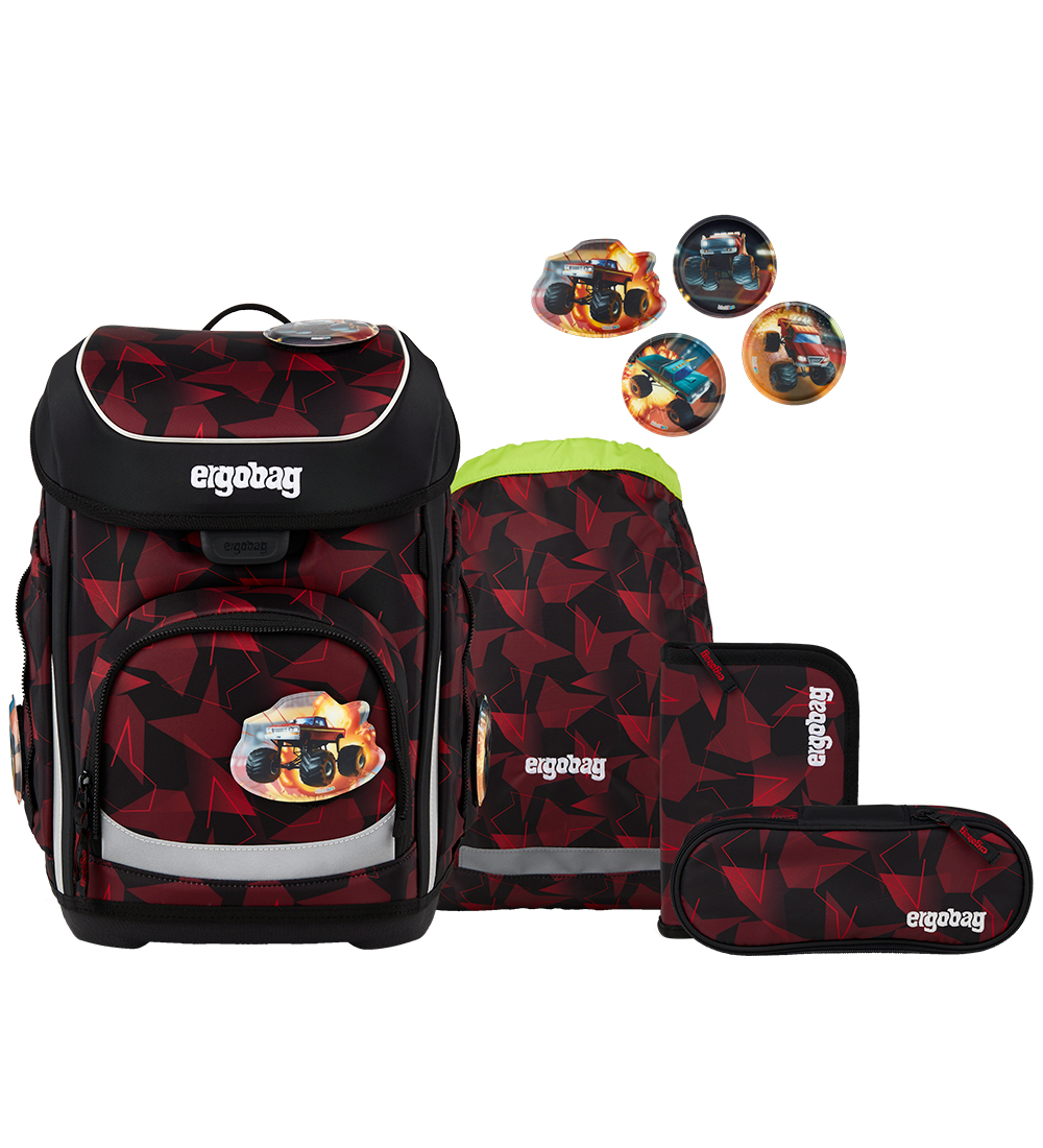 Ergobag Schulranzen-Set - Cubo - Unstoppable - Ergobag - One Size - Schulranzen Ergobag Schulranzen-Set - Cubo - Unstoppable - Ergobag - One Size - Schulranzen von Ergobag