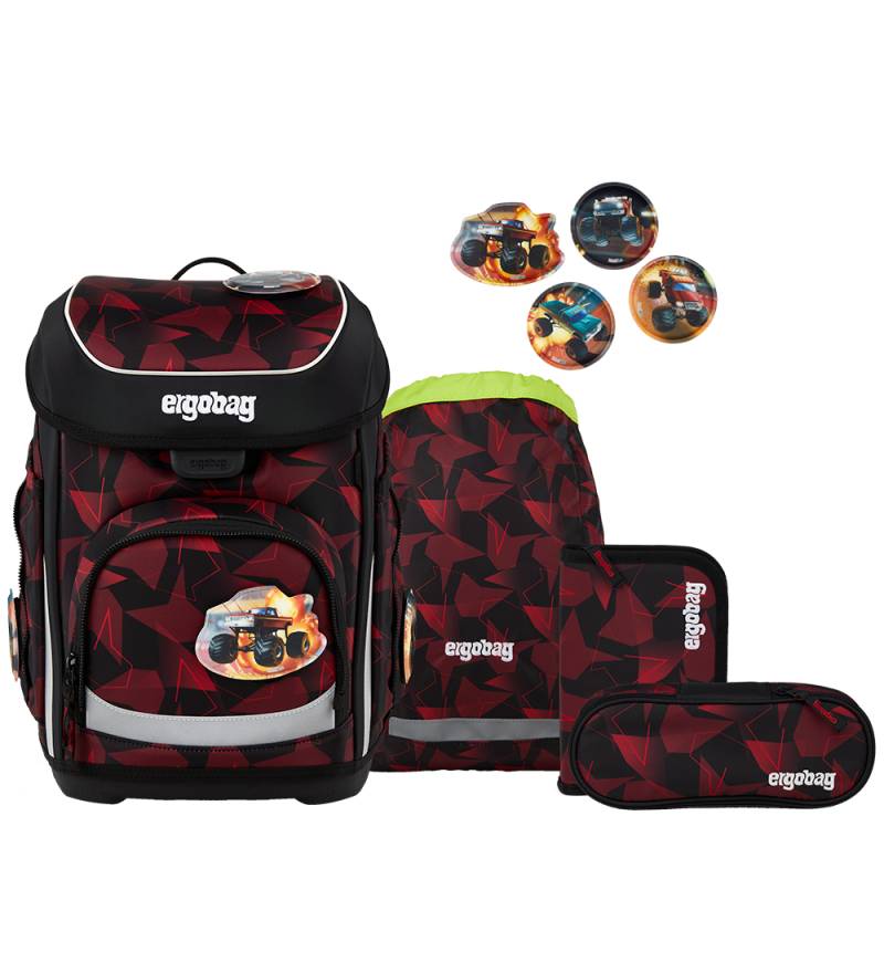 Ergobag Schulranzen-Set - Cubo - Unstoppable - Ergobag - One Size - Schulranzen Ergobag Schulranzen-Set - Cubo - Unstoppable - Ergobag - One Size - Schulranzen von Ergobag