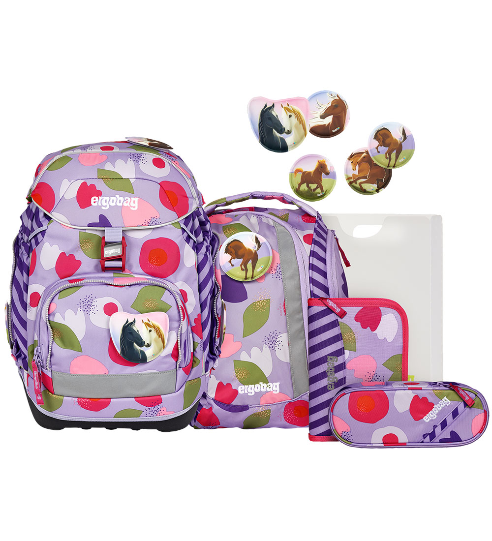 Ergobag Schulranzen-Set - Packung - Flower PowBear - Ergobag - One Size - Schulranzen Ergobag Schulranzen-Set - Packung - Flower PowBear - Ergobag - One Size - Schulranzen von Ergobag