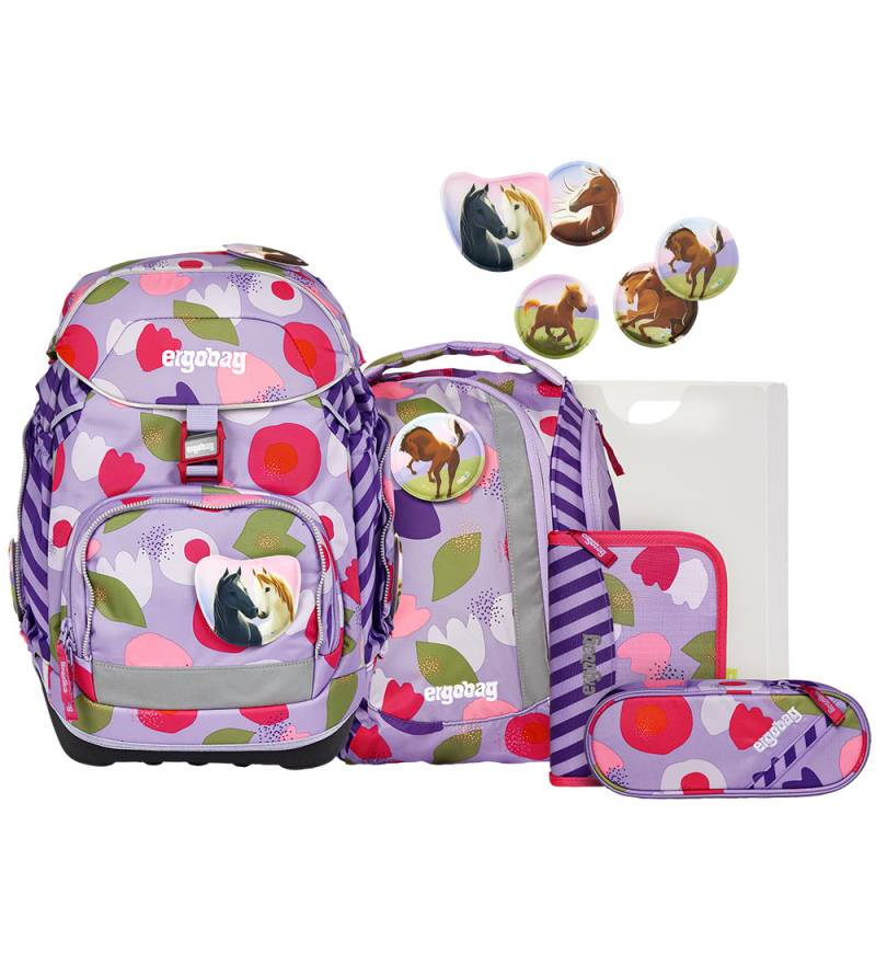 Ergobag Schulranzen-Set - Packung - Flower PowBear - Ergobag - One Size - Schulranzen Ergobag Schulranzen-Set - Packung - Flower PowBear - Ergobag - One Size - Schulranzen von Ergobag