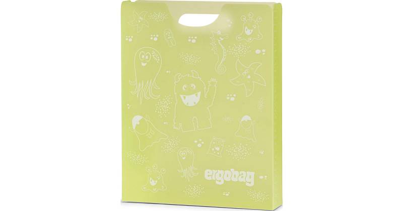 Heftbox Monster Gelb mehrfarbig Modell 10 von Ergobag