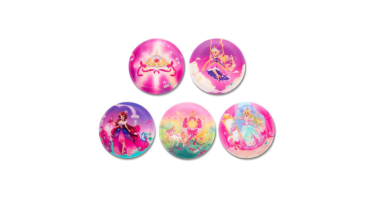 Klettie-Set Universum, 5-tlg. dunkellila von Ergobag