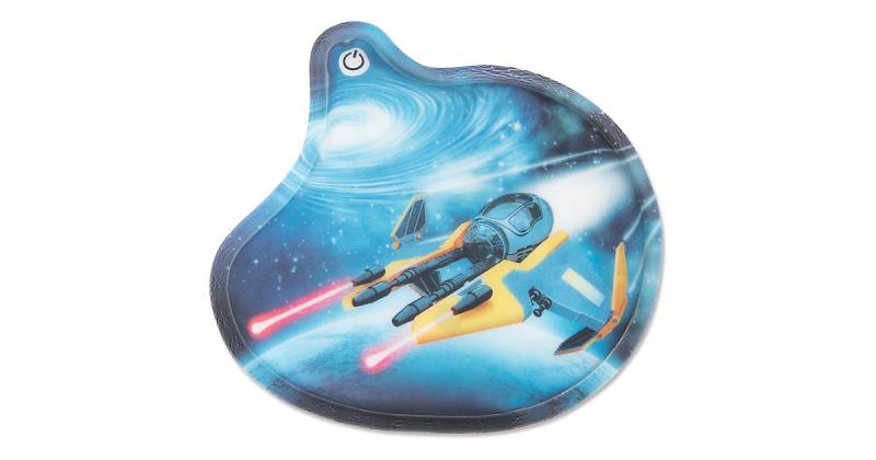 LED-Klettie Weltraumflitzer blau von Ergobag