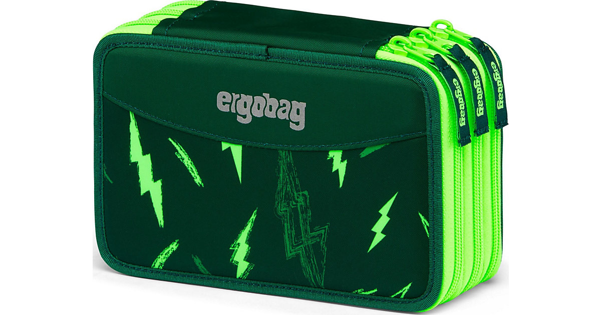 Maxi-Federmäppchen Special Bärtastisch, befüllt, 40-tlg. grün Maxi-Federmäppchen Special Bärtastisch, befüllt, 40-tlg. grün von Ergobag