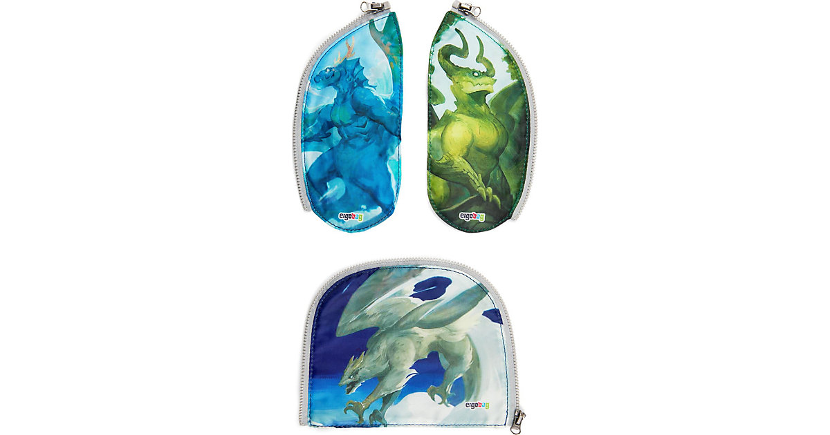 Zippie-Set Drachen, 3-tlg. bunt Modell 6 von Ergobag