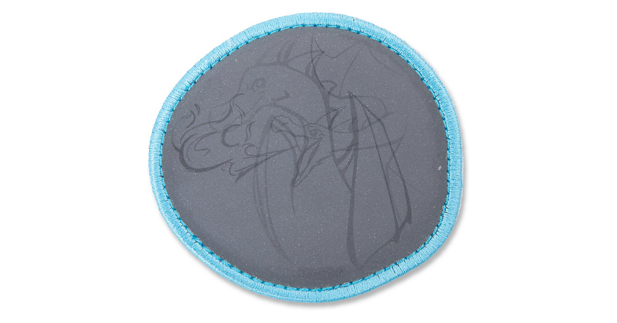 Klettie Reflektor Drachen grau von Ergobag